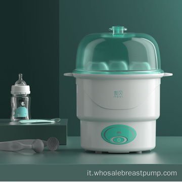Sterilizzatore automatico per biberon a vapore per bebè dal corpo dritto